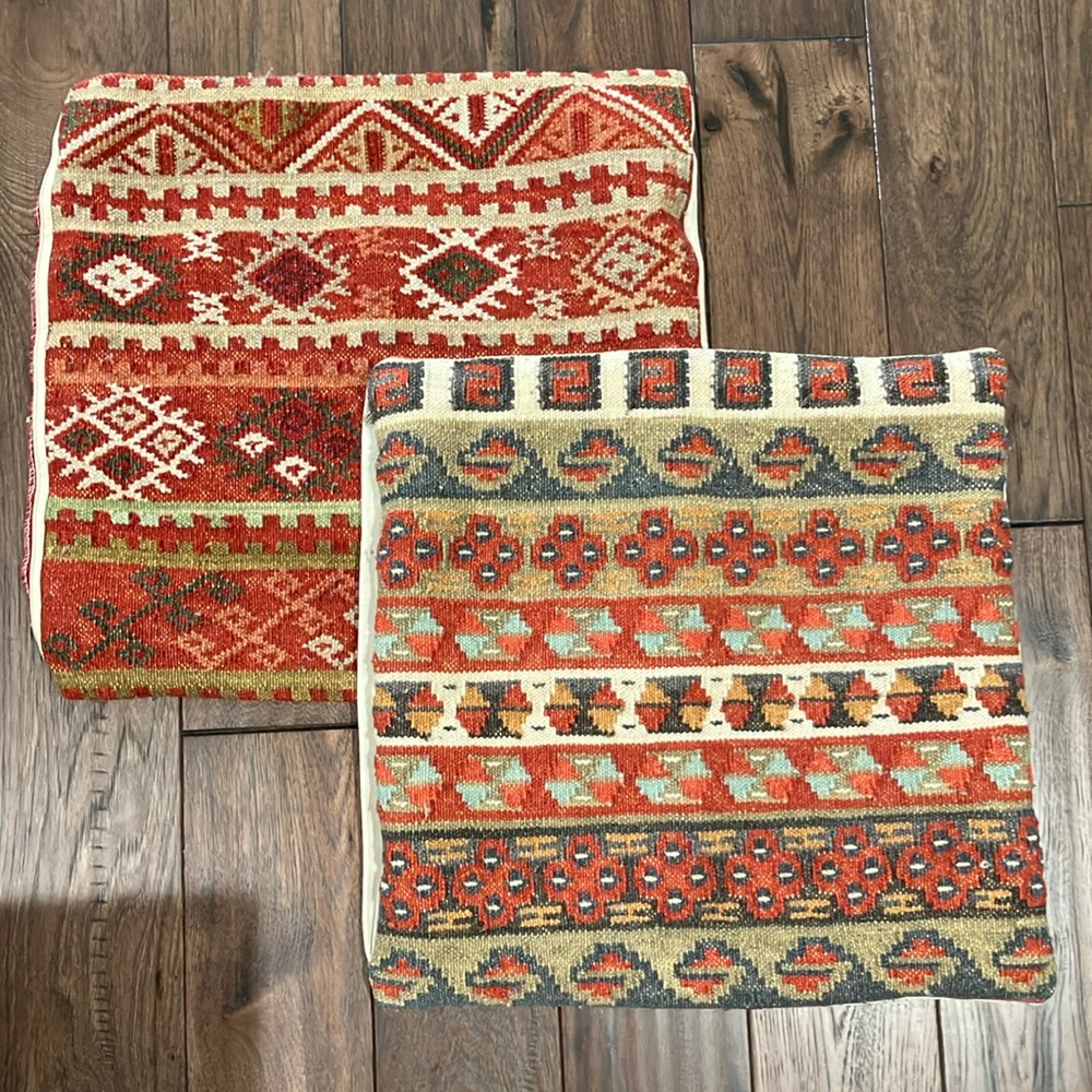 Pottery Barn Kilim Pillow Covers